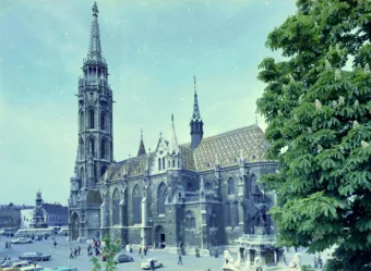 1974.  Bp., a Mátyás-templom.
FŐFOTÓ
 #RK1773298824