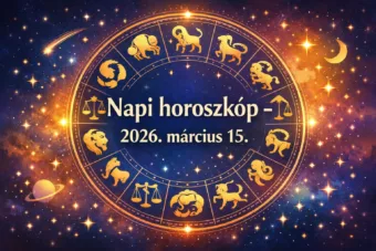 Napi horoszkóp – Március 15.: Három jegy ma új lendületet kap