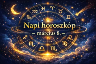 Napi horoszkóp – március 8.: Ma egy apró jel mutatja meg a következő lépést