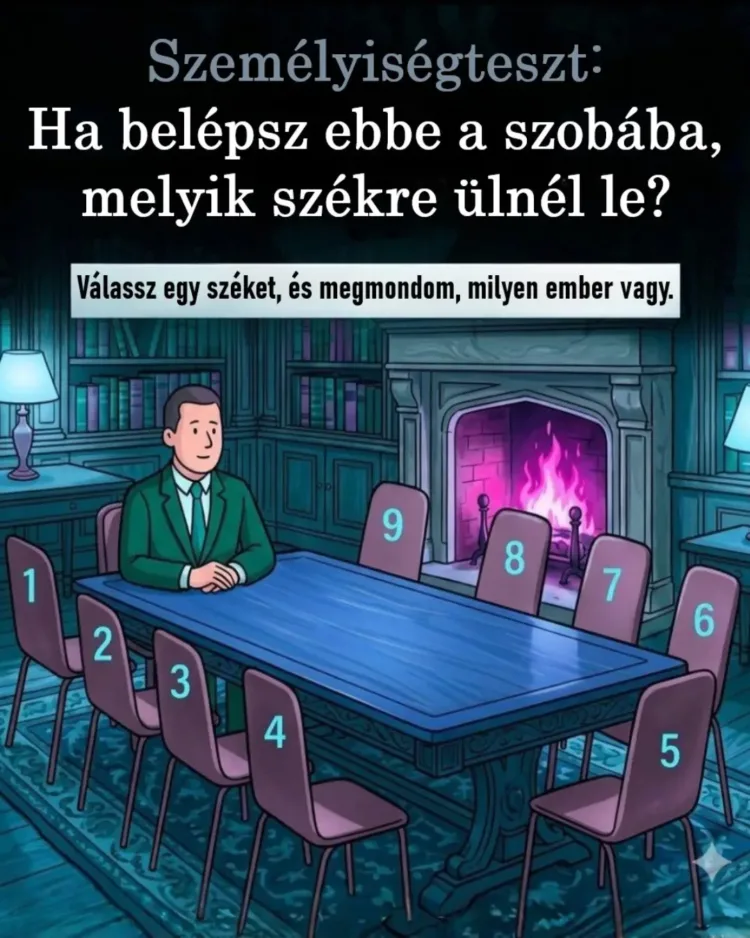 Rejtvény: Amit az asztalnál választott helyed elárul rólad