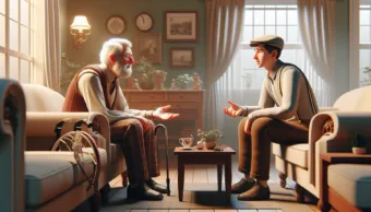 Vicc: A nyugdíjas bácsi megkérdezi a fiát: