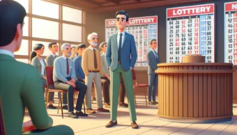 Vicc: Egyszer Pistabá egy lottó számhúzatra ment.