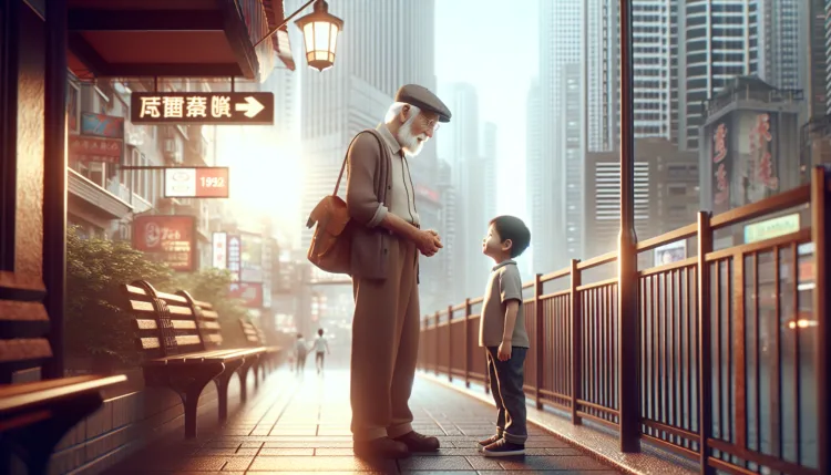 Vicc: Egyszer a nyugdíjas bácsi meglátogatja az unokáját a városban... Vicc: Egyszer a nyugdíjas bácsi meglátogatja az unokáját a városban…