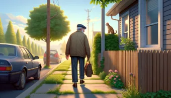 Vicc: Józsi bácsi hazafelé tart a munka után, és meglát egy macskát, aki egy fá…