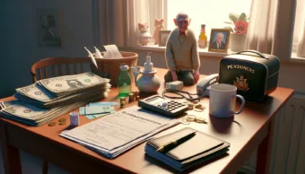 Vicc: Már régóta megvan a nyugdíj, de egyszer csak a nyugdíjasoknak jött egy eladósodott…