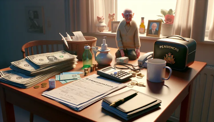 Vicc: Már régóta megvan a nyugdíj, de egyszer csak a Vicc: Már régóta megvan a nyugdíj, de egyszer csak a nyugdíjasoknak jött egy eladósodott…