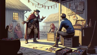 Vicc: Pistabá, a falu legnagyobb trükkmestere, egyszer úgy döntött, hogy elcsábítja…