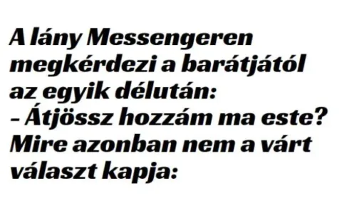 Vicc: Van esze a srácnak! :-) –