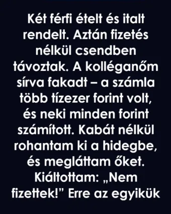 Lefaragtak a számlából – de a tükör túloldalán minden egészen más volt…