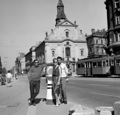1964.  Bp., Felszabadulás tér (Ferenciek tere).
FORTEPAN
 #RK1775811637