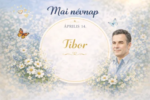 Mai névnap – április 14.: Tibor