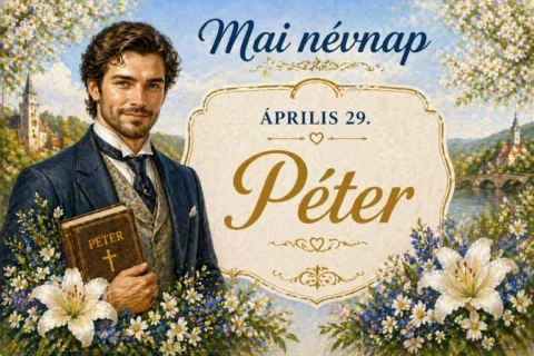 Mai névnap – április 29.: Péter