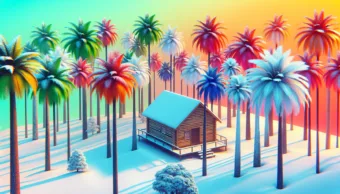 Meglátó, de igaz: a pálmafák, amik havat „termelnek” ősszel