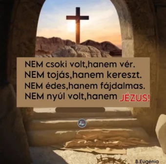 “Mert úgy szerette Isten a világot, hogy egyszülött Fiát adta oda, hogy aki hisz… #I1775204066