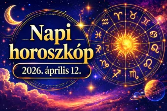Napi horoszkóp – 2026. április 12.: Fordulatok, amik előnyt hoznak