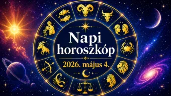 Napi horoszkóp – 2026. május 4.: Egy döntés ma megkönnyebbülést hoz