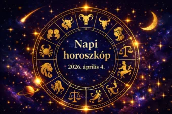 Napi horoszkóp – Április 4.: Ma egy helyzet végre tisztán látszik