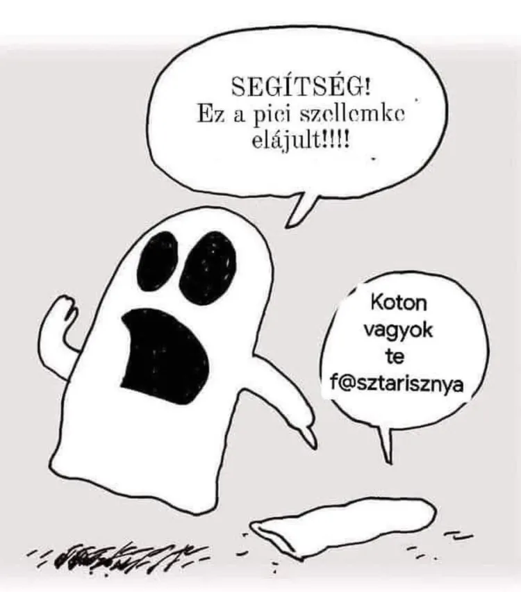 SEGÍTSÉG! Ez a pici szellemke elájult!!!! SEGÍTSÉG! Ez a pici szellemke elájult!!!!