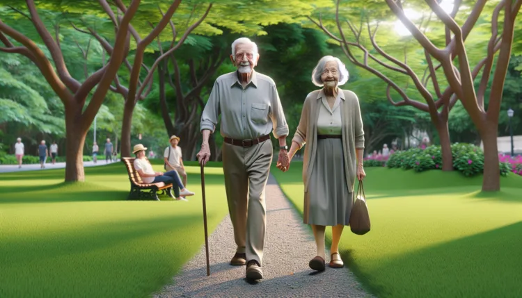 Vicc: A nyugdíjas bácsi a feleségével sétál a parkban, amikor Vicc: A nyugdíjas bácsi a feleségével sétál a parkban, amikor a felesége hirtelen megáll…