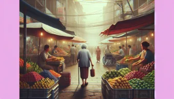 Vicc: A nyugdíjas néni a piacon sétálgat, és észreveszi, hogy a kedvenc gyümölcsárusa…