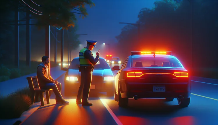 Vicc: A rendőr közlekedési ellenőrzés céljából megállít egy autóst. Vicc: A rendőr közlekedési ellenőrzés céljából megállít egy autóst.