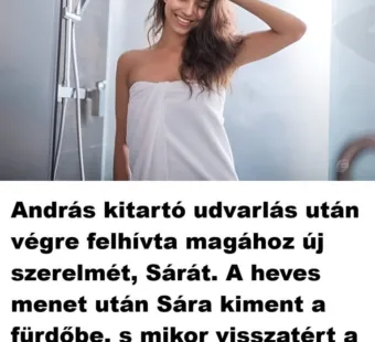 Vicc: András hosszú hónapok óta ostromolta Sárát