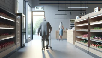 Vicc: Egy idős bácsi megy a boltba. A boltban lát egy fiatal nőt, aki éppen egy…