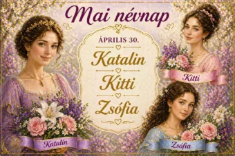 Vicc: Mai névnap – április 30.: Katalin, Kitti és Zsófia