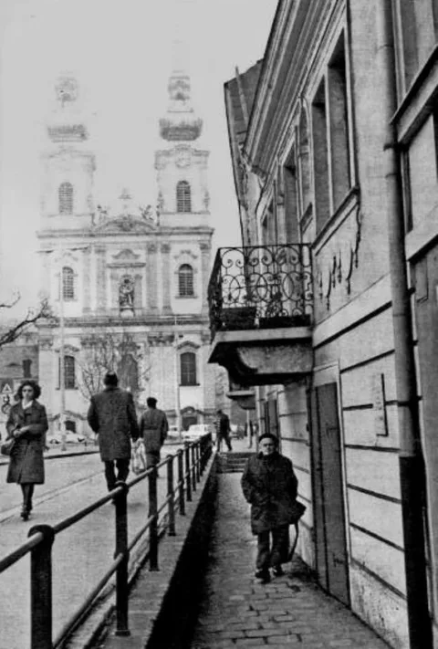 1970-es évek.  Bp., a Batthyány téren.  
Csigó László képe.
 #RK1780229403