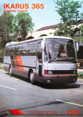1980-as évek.  Ikarus 365 a Budapest Kongresszusi Központ előtt.
 #RK1777060873