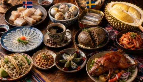 Kvíz: Furcsa ételek a világból – megkóstolnád őket?