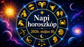 Napi horoszkóp – 2026. május 10.: Egy apró jel ma irányt mutat