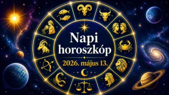 Napi horoszkóp – 2026. május 13.: Amit ma elveszítesz, az valójában helyet csinál