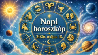 Napi horoszkóp – 2026. május 18.: Ma egy apró véletlen pontosan oda sodor, ahol lenned kell