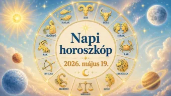 Napi horoszkóp – 2026. május 19.: Több jegy ma rájön, hogy nem kell tovább erőltetnie valamit