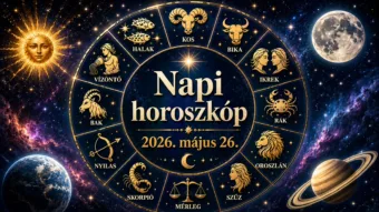 Napi horoszkóp – 2026. május 26.: Egy váratlan reakció ma teljesen átírhat egy kapcsolatot