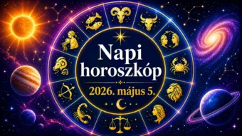 Napi horoszkóp – 2026. május 5.: Ma a nyugalom hozza a legjobb lépést
