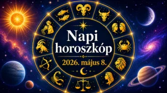 Napi horoszkóp – 2026. május 8.: Váratlan fordulat több jegyet érint