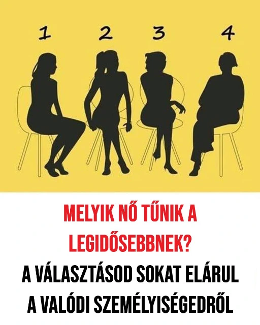 Rejtvény: Melyik nő tűnik a legidősebbnek? Ez a személyiségteszt állítólag