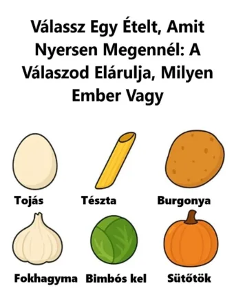 Rejtvény: Válassz egy ételt, amit nyersen ennél: a válaszod elárulja,