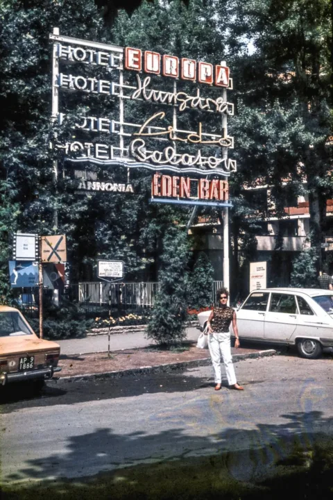 Siófok, 1970-es évek. 
id. Bach Lóránd felvétele
 #RK1777640430