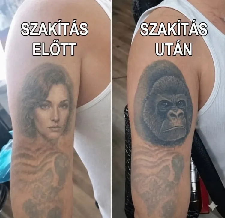 Szakítás előtt és után Szakítás előtt és után
