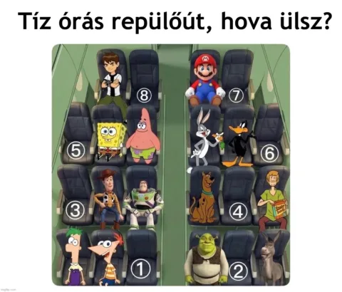 Tíz órás repülőút, hova ülsz?