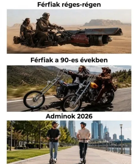Férfiak régés-régen...