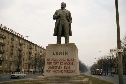 Vicc a Kádár-korszakból: 
Budapesten, a Dózsa György úton állt egy Lenin-szobor,… #RK1778526901
