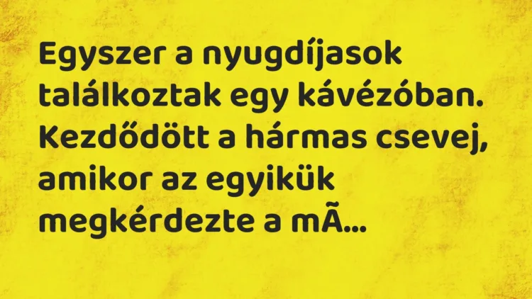 Vicc: Az öreg bácsi bemegy a kocsmába, és leül a pult elé. Vicc: Az öreg bácsi bemegy a kocsmába, és leül a pult elé.