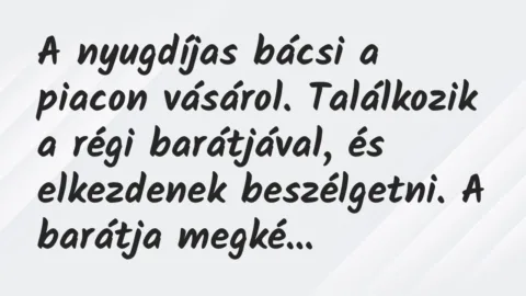 Vicc: – Én már nem járok templomba, mert ott mindenki azt mondja… Vicc: – Én már nem járok templomba, mert ott mindenki azt mondja…