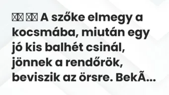 Viccek: 
		  
		  A szőke elmegy a kocsmába, miután egy jó kis…