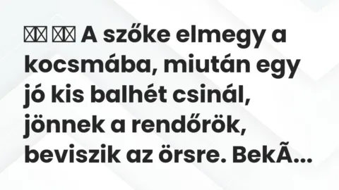 Viccek: 
		  
		  A szőke elmegy a kocsmába, miután egy jó kis…