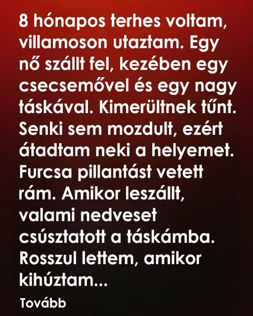 Egy ülőhely a villamoson: egy idegen ajándéka reményről és háláról